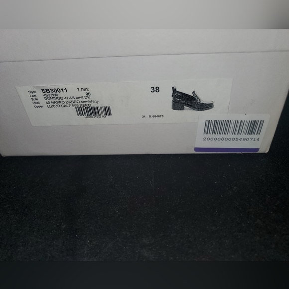 See by Chloe Leather Studded Stacked Heel Loafers RARE Black Colorway - Picture 11 of 12